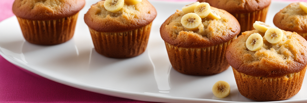 mini banana muffin